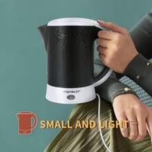 Aigostar Portable Travel Kettle Set - 0.6L, 650W, With Cups & Spoons - UK Plug(220-240V) - View 3