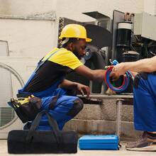 多功能工具袋，男士小型工具包，宽口工具收纳袋，大容量工具手提袋，适用于电工、机械师、扳手、钳子，黑色 - 彩色 - 查看 6