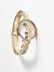 1 件不锈钢珠宝手链，带蝴蝶结、三叶草和眼睛设计，复古时尚休闲风格，适合斋月、节日、日常穿着、通勤、街头、派对和礼物（OPP 袋和盒子仅供拍摄使用）