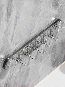 Rotating Suction Cup Corrugated Hook Hook, Punch-Free Strong Load-Bearing Bathroom Toilet Wall Seamless Hook
