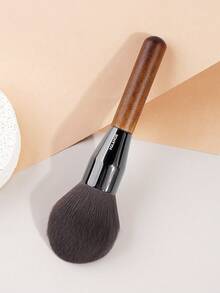 MAANGE 1pc Professional Powder Brush, Large Soft Dense Blush Brush, Diffuse Makeup Brush, Beauty Gift, Foundation Brush, Concealer Brush, Blush Brush, Contour Brush, Bronzer Brush, Powder Brush, Foundation Brush, Blush Brush - Maple - View 8