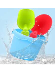 Beach Toy Set, Including Bucket, Shovel, Rake And Sand Molds, Suitable For Children's Summer Play, Random Accessory Colors, Baby Beach Toys, Children's Beach Essentials, Children's Outdoor Toys - Multicolor - View 7