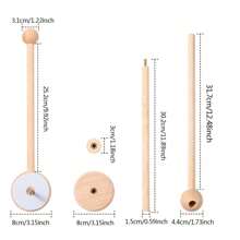 1PC Wooden Crib Holder, Detachable, Adjustable Baby Crib Mobile Arm, Cute Cloud And Bear Design, Hanging Baby Crib Attachment For Nursery Decor, Cot Bed Bell, Wind Chimes, Music Box Attachment
