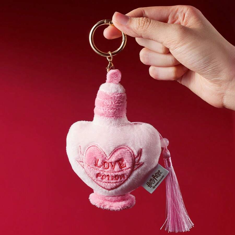 MINISO 哈利波特系列爱情药水挂饰包包挂饰迷你包包吊饰钥匙扣 - 粉色 - 查看 1