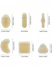 20 قطعة من رقع هيدروكولويدية شفافة مضادة للاحتكاك، لصقات مخصصة للكعب، رقع سميكة للأصابع الأرجل، تخفيف الآلام، العناية بالقدمين، لصقات مضادة للانزلاق، لصقات بثور غير مرئية، واقي كعب مضاد للاحتكاك، مناسبة للخارج، الرياضة، السفر، المنزل، المكتب والمدرسة - متعدد الألوان - مشاهدة 9