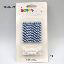 10/20/50 candele a spirale colorate per torte di compleanno, candele per cupcake, per feste e celebrazioni