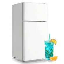 WANAI Mini Fridge With Freezer, 2.4 Cu.  Ft. Small Refrigerator, Dorm Fridge With 2 Door For Bedroom/Apartment/Office-Food Storage, Cooling Drink, Chilled Facial Mask - 查看 1