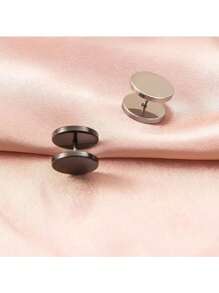 2 Stück minimalistische spiralförmige Schnalle Ringe - ohne Nähen lösbar zum Befestigen von Kragen und Manschetten, geeignet für Pullover Knöpfe - modische dekorative Knopfaccessoires, nagel- und nahtfreie Dekoration, abnehmbar für rutschfesten Kragen, hochgerollte Ärmel zum Fixieren von Röcken, Taille und Hosenbeinen, verkürzt und fixiert