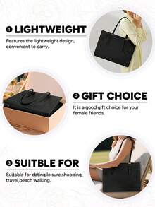 NEWHEY 15.6 Inch Women's Genuine Leather Laptop Bag, Waterproof Work Tote, Professional Business Office Computer Briefcase, Large Capacity Shoulder Bag - Multicolor - View 8