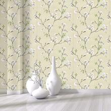 1 Roll Vintage Floral Wallpaper White Flowers Self Adhesive Removable Vinyl Contact Paper Bedroom Desktop Kitchen Countertop Background Wall Home Decor Wall Sticker Furniture Renovation DIY Easy Installation Peel And Go Wallpaper 45CMX500/300/100CM Wall Paper Wall Stickers Room Decor Wall Decor Kitchen Accessories Kitchen Items Kitchen Decor