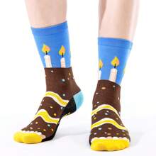 Chaussettes d'anniversaire, chaussettes roses, cadeaux thème anniversaire - cadeaux amusants et réfléchis pour les 13/18 ans, cadeaux de Noël et d'anniversaire créatifs, chaussettes d'anniversaire mignons, cadeaux pour adultes, cadeaux de Noël, cadeaux d'anniversaire 18/13 ans, les meilleurs cadeaux d'anniversaire pour les sœurs, fils, filles, neveux et nièces, convient pour le port intérieur et extérieur