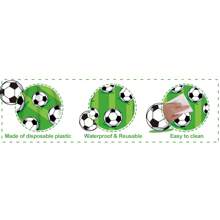 1Pc, Green Soccer Party Tablecloth Soccer Theme Birthday Table Cover Decoration Soccer Party Supplies Favor Green Football Tablecloth Table Decoration Bachelor Sports Game Party