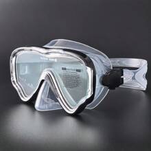 Adult Diving Mask - Tempered Glass Full Face Mask, Waterproof Anti-Fog Outdoor/Water Sport Swimming Goggles