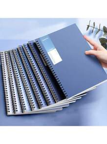 8pcs Coil Notebook, Planner,Thickened Coil Notebook, Wholesale A5 Notebook, Loose Leaf Notebook, Office Student Stationery Notebook, Hand Account Diary Random Color,School Supplies,Back To School