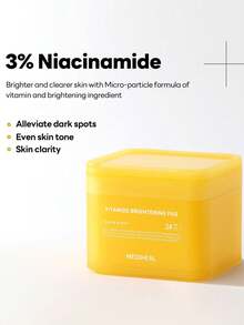 Mediheal 100pcs/180ml/6.08fl Oz Vitamin Refreshing Cotton Pads, Transparent & Lightweight, Milky White, Quilted Cotton, Moisturizing, Elastic Layer, 10-Second Absorption, Zero Residue, Hygienic Sealed, After-Sun Care, Gym Bag Essential, Makeup Primer, Sleep Mask Alternative, Korean Cosmetics - Vitamide Toning Pad - View 7