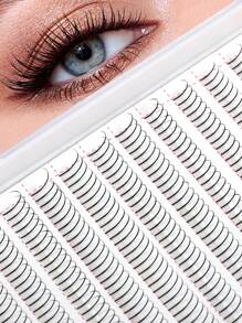 DAIFIYAN 480 Clusters Wispy Spike Lashes Manga Lash Cluster Matte Black Natural Russian Volume Eyelash Extensions 0.07 C D Curl 8-15mm Mixed Tray A/M Shape Premade Wispy Fans Individual False Eyelashes