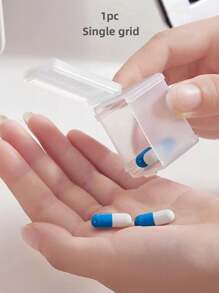 Pilloliere settimanale, grande contenitore per pillole da 7 giorni, doppia protezione per i viaggi, contenitore per pillole con protezione della privacy, contenitore per pillole schermato dalla luce per medicinali, vitamine, olio di pesce