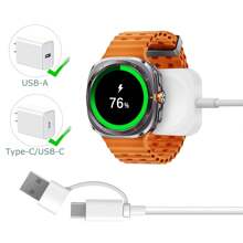 USB Wireless Magnetic Watch Charger 5W Fast Charging Cable Compatible With Samsung Galaxy Watch 7 6 5 4 3 2