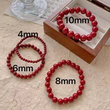 1 pieza Collar de cuentas de acrílico colorido y exagerado de moda, collar gargantilla de cuentas geométricas redondas para mujeres
