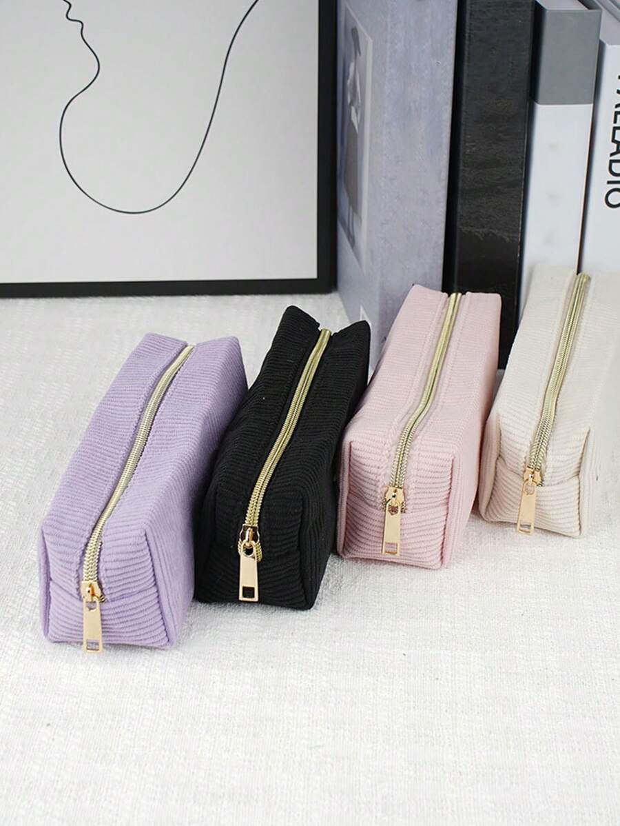 1 Astuccio - Astuccio portapenne durevole con cerniera, organizer per cancelleria per forniture scolastiche, borsa per penne per ufficio e uso domestico, articoli di cancelleria per il ritorno a scuola