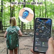 2pcs Cartoon Style Protective Cases Compatible With Apple AirTag, Anti-Lost GPS Locator Cover - Multicolor - View 4