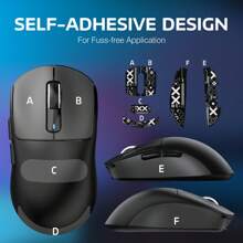 X3 49g SUPERLIGHT Mouse, PixArt PAW3395 Gaming Sensor, BT/2.4G Wireless/Wired Gaming Mouse, 6 Adjustable DPI Up To 26000, 200 Hrs Battery, Office Mice For Win11/PS/
