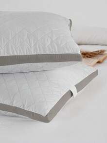 Lovella Paris ClimaComfort Pillow Grey/Gold | 50x70 Cm | Ultimate Sleep Comfort 1pc - White - View 4