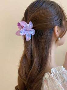 12个/6个/3个/1个装 大号 3.14英寸 多巴胺扎染雏菊发夹，甜美花冠发夹，适用于马尾辫/发髻，高品质优雅简约百搭，夏季适用，适合日常、休闲、派对、工作、度假、洗脸、化妆、搭配服装等场合。发饰、女士发饰、秋季、旅行、美发工具、女士配饰、美发用品、秋季、头发、女士发饰、旅行、发饰、女士发饰、美发工具、美发用品、美发用品、美容配饰、礼物、旅行、女士礼物、美发用品、节日 - 彩色 - 查看 4