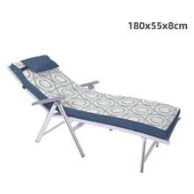 Cojín para silla de playa, cojín para silla de algodón de playa, cojín para silla mecedora, cojín de universal, Dos tamaños disponibles