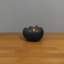 Creative Ceramic Eggshell Shaped Candle Cup, Unique Decor For High Aesthetic Eggshell Design Candle Cup, Suitable For Restaurant Candlelight Dinner, Birthday Party And Atmosphere Decoration