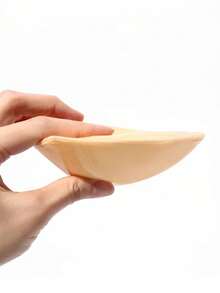 半对可重复使用双面粘性上托胸垫 - 带衬垫的粘性胸垫，适合连衣裙、比基尼等。 - 彩色 - 查看 4