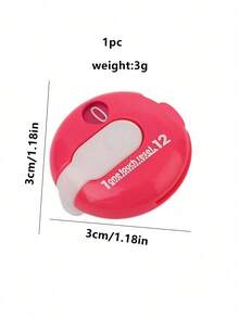 1pc Portable Golf Cap Clip Scorer To Easily Record Your Score, Golf Accessories Can Be Counted For 12 Strokes