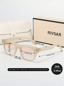 Óculos de Sol Femininos Polarizados Estilo Cat Eye Ombre da RIVSAR, Elegante para Uso Externo, Casual, Festa, Viagem, Feriados, Óculos de Sol Redondos Cat Eye, Presente de Marca Premium para Festivais, Ideal para o Dia dos Namorados, Natal, Halloween