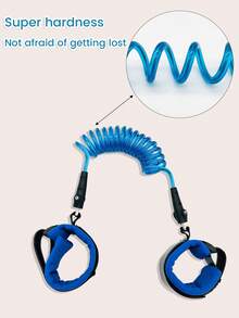 Children's Anti-Loss Rope Anti-Loss Safety Wristband, Anti-Lost Baby Leash Walking Baby Bracelet, Anti-Lost Child Anti-Lost Child Anti-Lost With Baby Leash Anti-Lost Bracelet Safety Protection - 藍色 - 查看 4