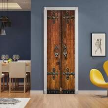 Limited Special Offer COLORSPRING 3D Door Sticker Wallpaper, Door Murals Decals Peel And Stick, Removable Self-Adhesive Wall Mural Covers Decorative (MT-8187) - Dm-033 - Xem 7