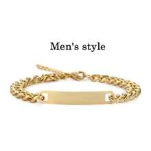 1 pulsera personalizada con foto, pulsera de cadena de acero inoxidable con foto grabada con láser, pulsera de pareja con foto personalizada, estilo de moda con imagen del ojo, regalo de joyería para pareja. Regalos para el Día de San Valentín, Día de la Madre, Día del Padre, Oro, Plata, Negro, Elegante, Colorido, Vintage, Unisex, Hipster, Simple, Casual, Personalizado, Único, Regalos ideales para él, Regalos ideales para ella, Ella, Novio, Novia, Papá, Mamá, Familia, Amigos, Para aniversarios, Para cumpleaños, Para graduación, Para baile de graduación, Para fiestas, Joyería para mujer, Útiles escolares, Vuelta a la escuela, Para la oficina, Para la escuela, Para el aula, Para regalos de maestros, Para la universidad, Para colegas, Para dormitorios, Para maestros, Para niños y niñas, Para adolescentes, Estudiantes de secundaria, Estudiantes de preparatoria, Estudiantes universitarios, Estudiantes de primer año, Estudiantes de segundo año, Estudiantes de grados inferiores