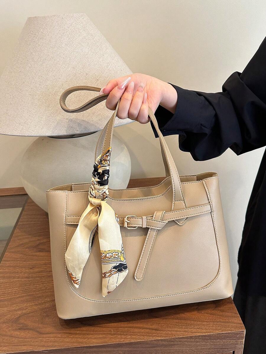 Printed Scarves, Decorative Handbags, Commuting, Office/Coffee, Social/Daily Travel, Multi Scene Handheld, Shoulder, Dual-Mode, Light Luxury Women's Bags, Four Season Minimalist Style, Three-Dimensional Handbags, Four Season Fashion, Versatile Women's Bags