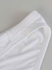 3件装男士低腰性感白色内裤