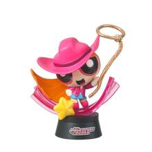 Miniso The Powerpuff Series Western Rose Blind Box Figure Cartoon Cute Desktop Decoration Ornament Toy Gifts (Random Delivery,1pc)