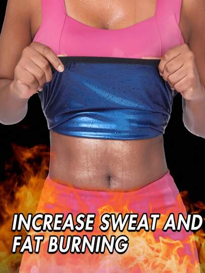 1pc High Elastic Abdominal & Waist Slimming Strength Shaping Band, Comfortable Sauna Sweat Slimming Belt For Sports & Home Use