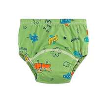 3 件男女通用儿童可重复使用如厕训练内裤，防水透气卡通尿布，适用于如厕训练和失禁，适合 12 个月至 3 岁的男孩和女孩