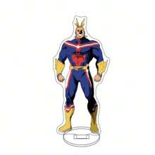 1pc Anime "The Justice Messenger - My Hero Academy: The Illegal Heroes"15cm, Display Stand Person Model,Suitable For Bags And Keys, Accessories Decor,Tabletop And Home Decor, Id Al-Adjha A Graduation Gift For Friends, Car Accessories Bag Charm School