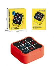 3-In-1 Tic Tac Toe Game For Kids, 4 Modes: Single Player, Multiplayer, Memory, Whack-A-Mole, Develops Hand-Eye Coordination And Logic Skills, Electronic Tabletop Game, Birthday/Christmas Gift For Boys & Girls Aged 3-12 (Batteries Required) - Multicolor - View 5