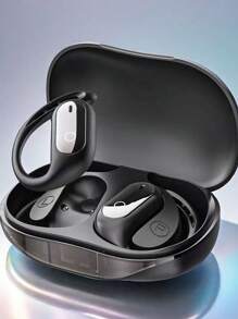 Fones de ouvido abertos OWS, sem fio 5.4 com 40 horas de reprodução, fones de ouvido com longa duração de bateria, alta qualidade de som over-ear, compatível com todos os smartphones, dispositivos de escuta de música esportiva