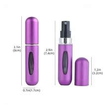 5ml Bottom Charge Perfume Refillable Bottle Liquid Container For Cosmetics Spray Bottling Dispenser Press Head Portable Travel - Multicolor - View 5