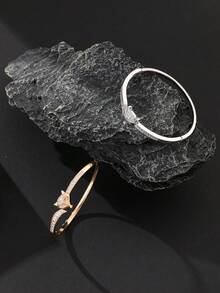 1 件时尚奢华锆石狐狸手链创意个性化微镶嵌手链，甜美女士日常佩戴礼物 - 狐狸 - 查看 3