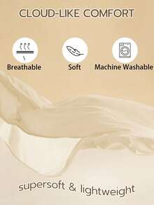 1pc 100% Polyester Micro-Grid AB Version Envelope Pillow Case, Excluding Filler - Multicolor - View 8