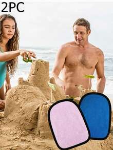 1/2pcs Pack Kids Holiday Essentials - Beach Sand Removers For & Family, Perfect For Beach Trips, Travel Must-Haves, Fun & Practical Accessories For.Beach Cleaners Beach Activities Water Activities Beach Occasions Ocean And Beach Accessories Beach Essentials