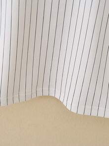 youtaotongnian 2-teiliges Jungs Sommer Lässig Outfit - gestreiftes Poloshirt & Loose Fit Shorts, geeignet für Sportevents