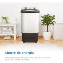 MLTS101M2SGDW Lavadora Semiautomática Una Tina 10.1 kg Dual Force Blanca